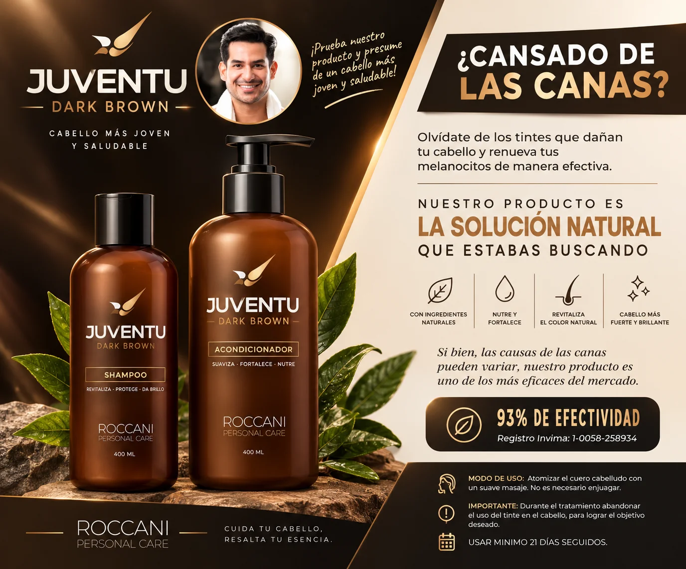 Flyer Juventu Roccani — Andrés Rodríguez Suazo